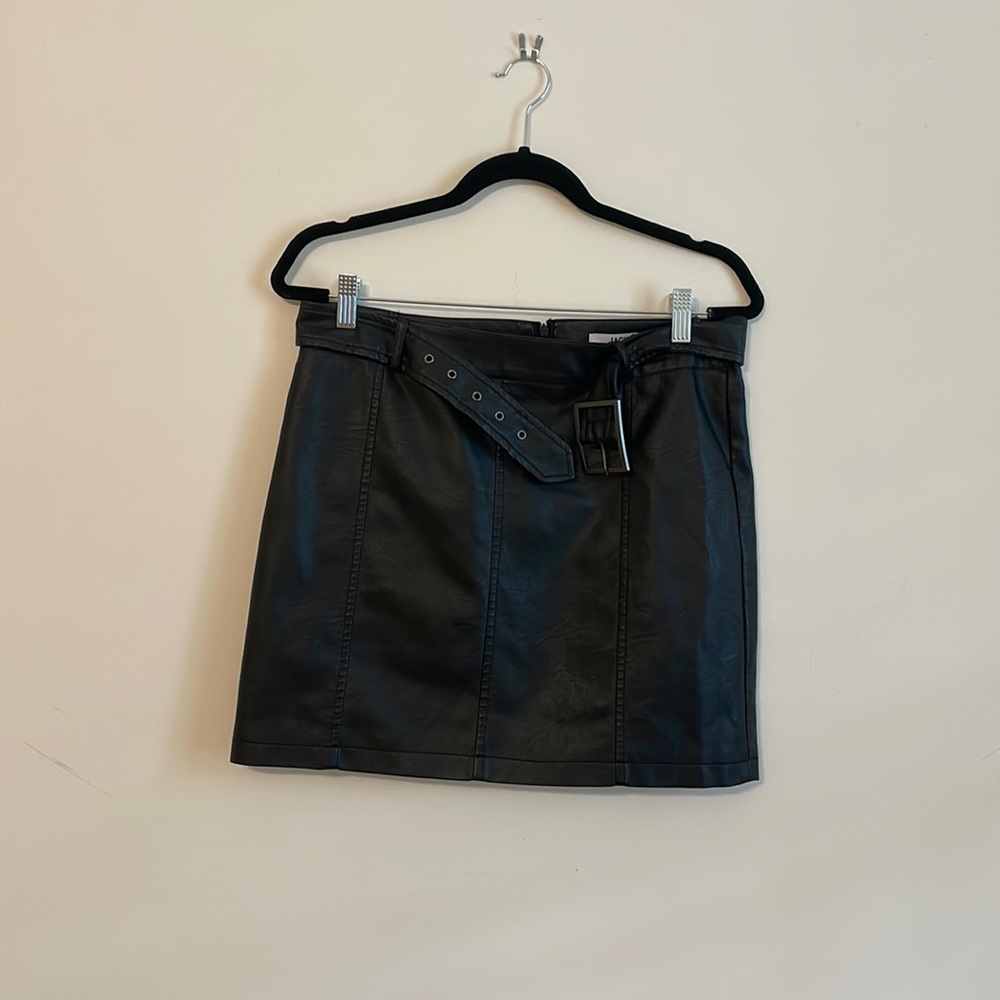 Leather skirt